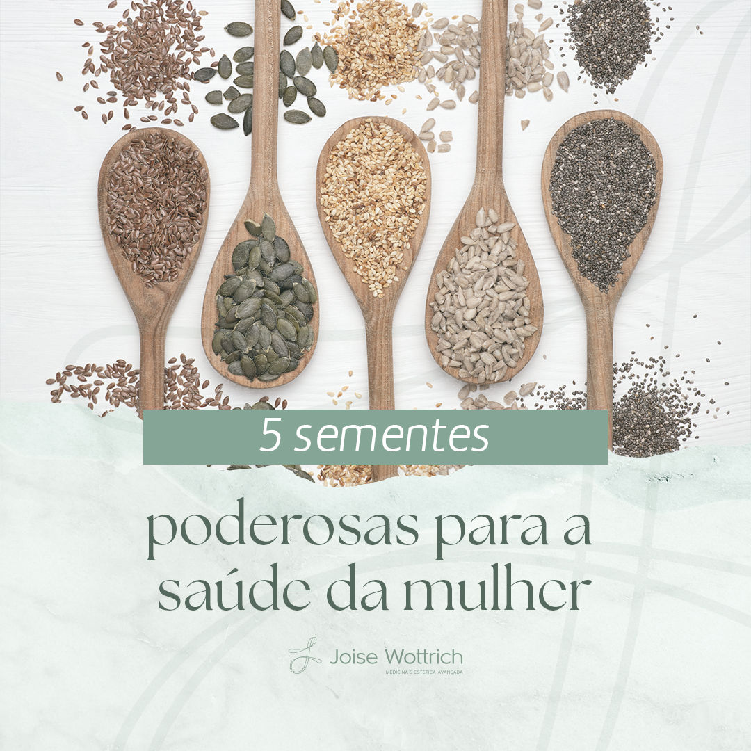 5 sementes poderosas para a saúde da mulher